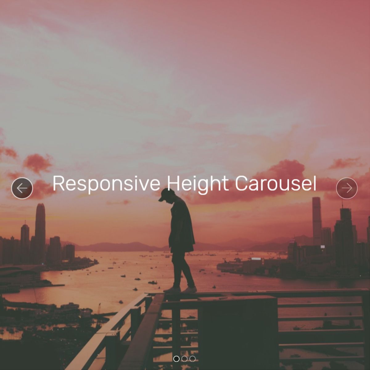 Responsive Bootstrap Image Slideshow