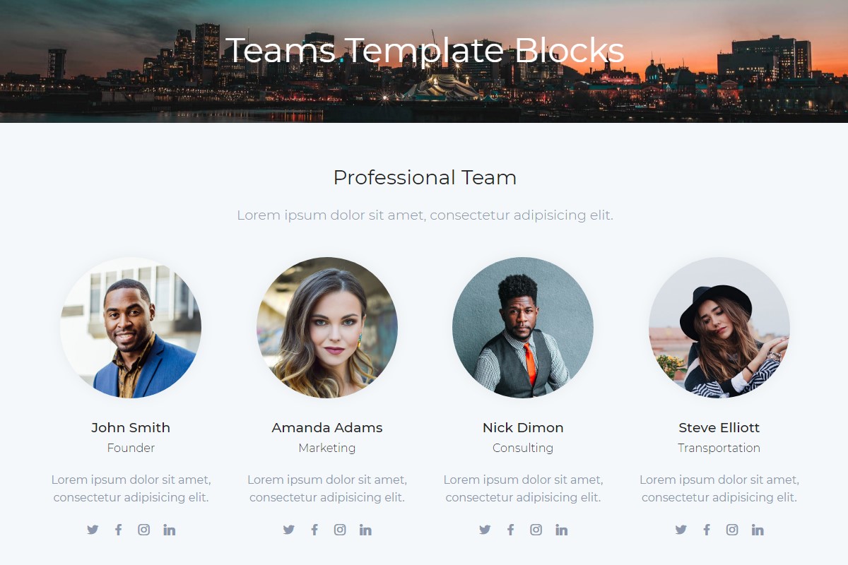 Practical Teams HTML Template