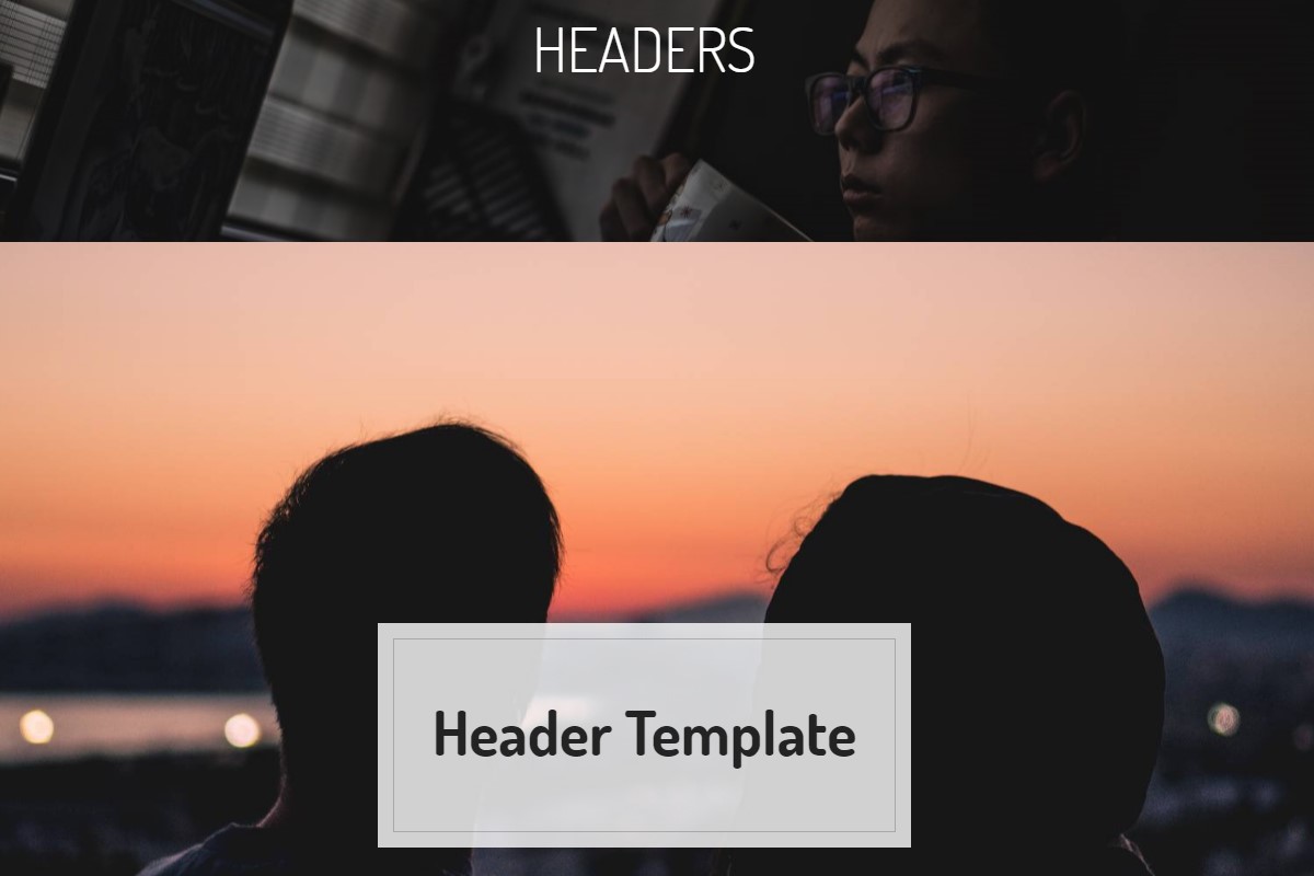 HTML Layout Templates