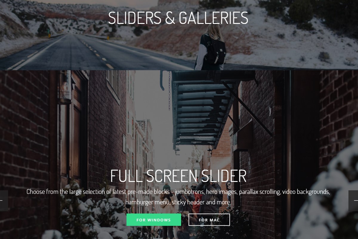 Smart Sliders and Galleries 