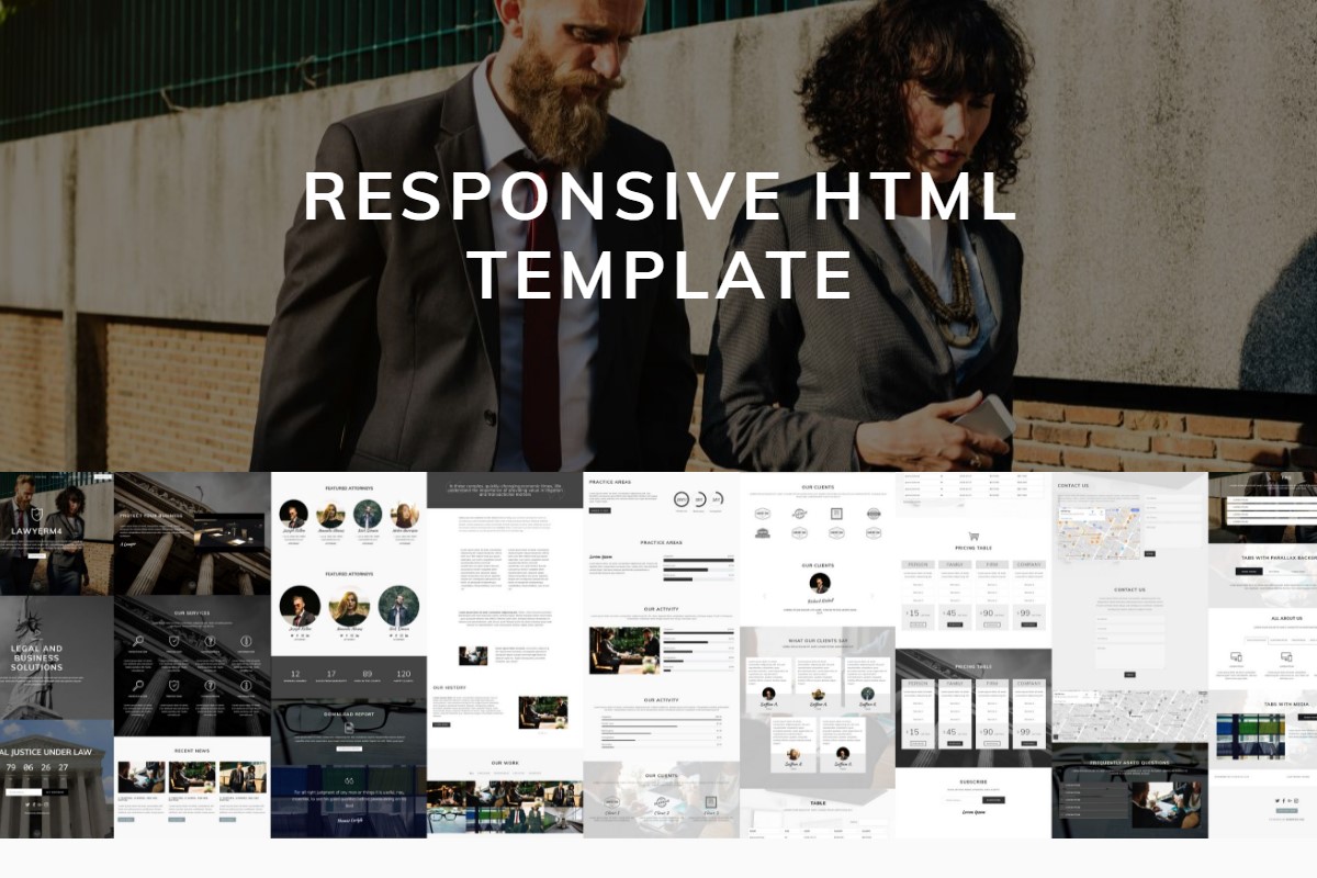 HTML Page Templates