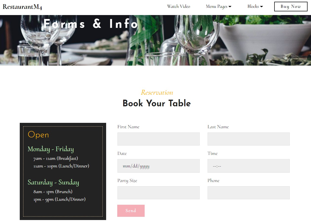 Bootstrap Page Templates