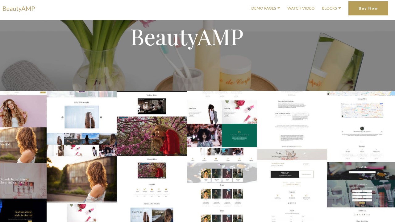 BeautyAMP CSS Template