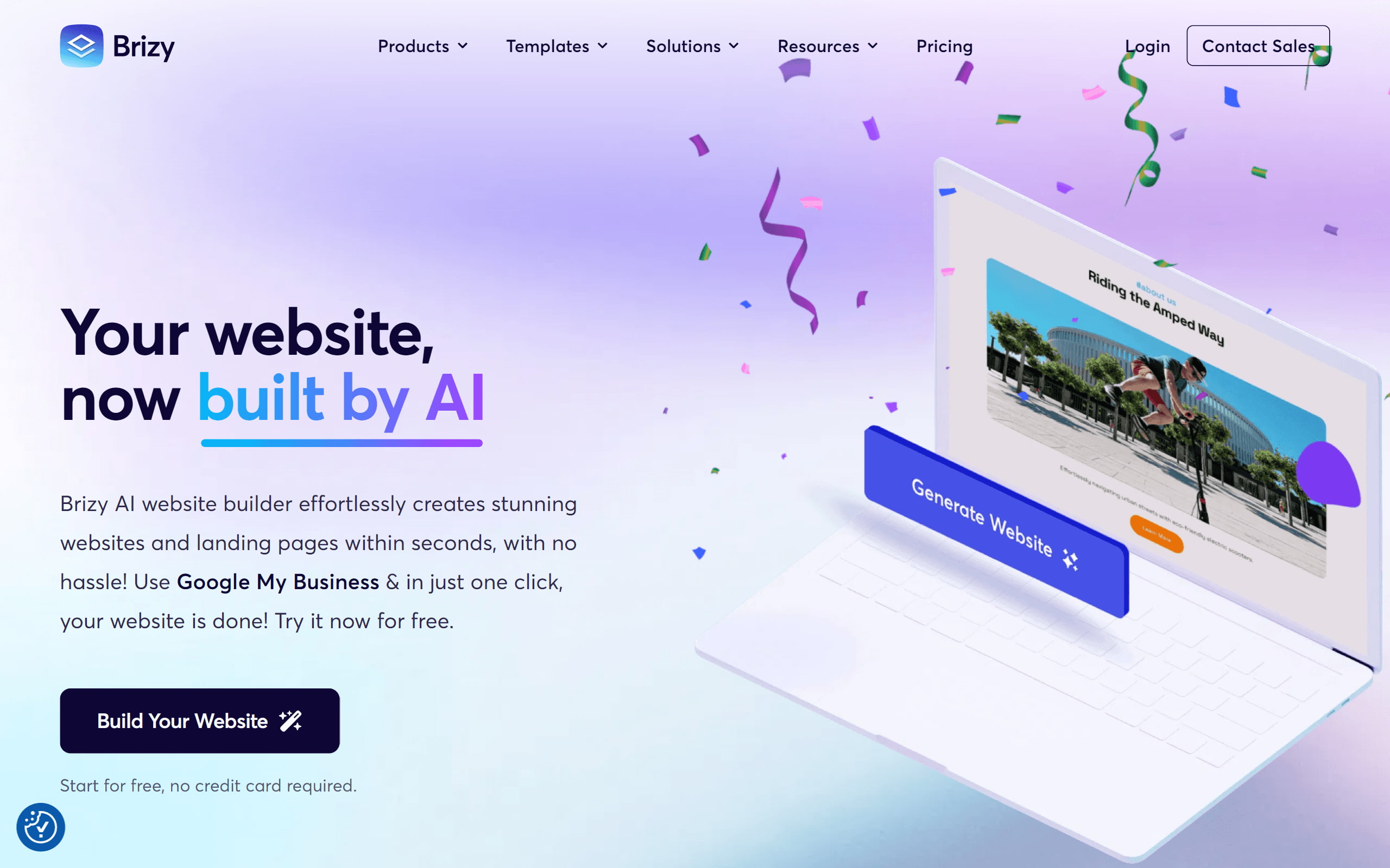 Brizy AI Website Builder