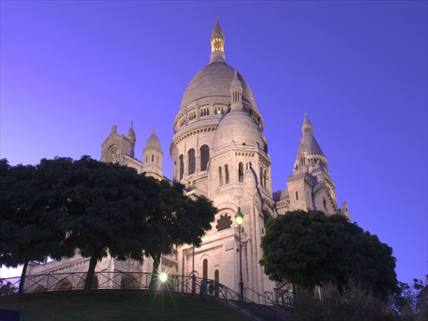 Basilica of the Sacred Heart - <br/>Paris, France